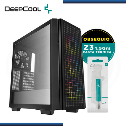 PROMOCION DEEPCOOL: CASE CG540 4 COOLER ARGB  "OBSEQUIO PASTA TERMICA Z3-1.5 Grs" (REF:0-115963)