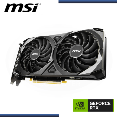 MSI GEFORCE RTX 3060 8GB GDDR6 128BITS VENTUS 2X OC EDITION (PN:912-V397-820)