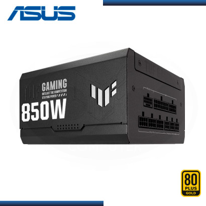 FUENTE ASUS TUF GAMING 850W BLACK 80 PLUS GOLD MODULAR (PN:90YE00S2-B0AA00)