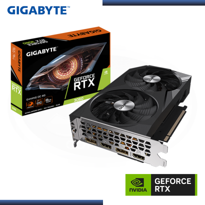 GIGABYTE GEFORCE RTX 3060 8GB GDDR6 128BITS GAMING OC (PN:GV-N3060GAMING OC-8GD)