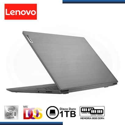 LAPTOP LENOVO V15 G1 IML CORE I3-10110U/15.6"/8GB/HDD 1TB/SIN SISTEMA/BAD BOX