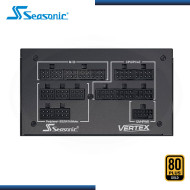 FUENTE SEASONIC VERTEX GX 1000W 80 PLUS GOLD MODULAR (PN:12102GXAFS)