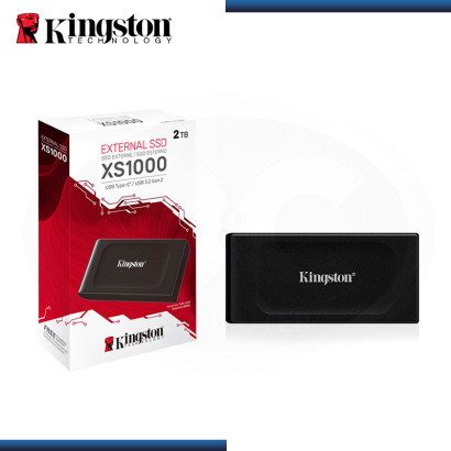SSD 2TB EXTERNO KINGSTON XS1000 USB-C GEN2 (PN:SXS1000/2000G)