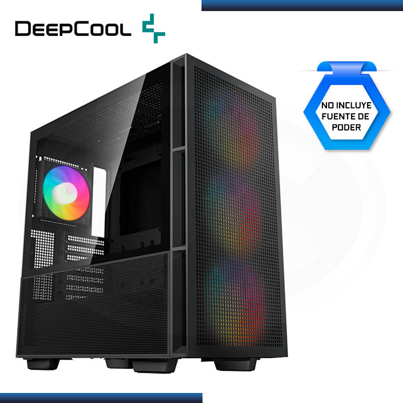 CASE DEEPCOOL CH560 ARGB BLACK SIN FUENTE VIDRIO TEMPLADO USB 3.2 (PN:R-CH560-BKAPE4-G-1)