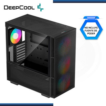 CASE DEEPCOOL CH560 ARGB BLACK SIN FUENTE VIDRIO TEMPLADO USB 3.2 (PN:R-CH560-BKAPE4-G-1)