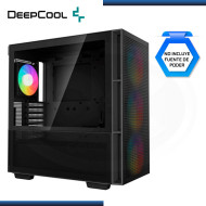 CASE DEEPCOOL CH560 ARGB BLACK SIN FUENTE VIDRIO TEMPLADO USB 3.2 (PN:R-CH560-BKAPE4-G-1)