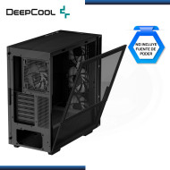 CASE DEEPCOOL CH560 ARGB BLACK SIN FUENTE VIDRIO TEMPLADO USB 3.2 (PN:R-CH560-BKAPE4-G-1)