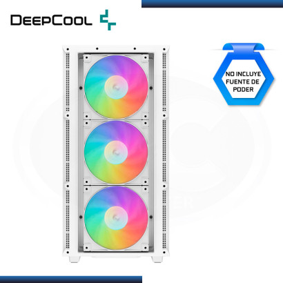 CASE DEEPCOOL CH560 ARGB WHITE SIN FUENTE VIDRIO TEMPLADO USB 3.2 (PN:R-CH560-WHAPE4-G-1)