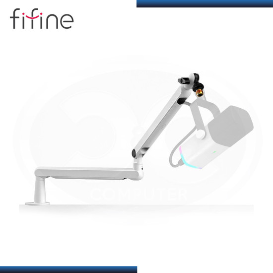 FIFINE BM88 WHITE SOPORTE DE BRAZO SUSPENSION PARA MICROFONO