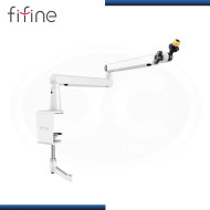 FIFINE BM88 WHITE SOPORTE DE BRAZO SUSPENSION PARA MICROFONO