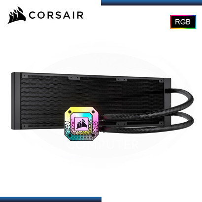 CORSAIR iCUE H150i ELITE CAPELLIX BLACK RGB 360MM REFRIGERACION LIQUIDO AMD/INTEL (PN:CW-9060070-WW)