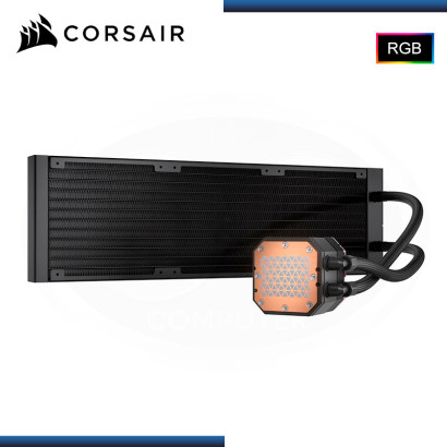 CORSAIR iCUE H150i ELITE CAPELLIX BLACK RGB 360MM REFRIGERACION LIQUIDO AMD/INTEL (PN:CW-9060070-WW)