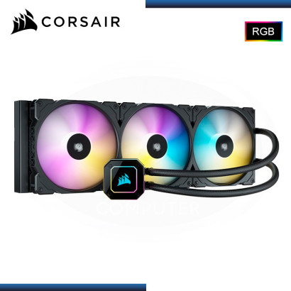 CORSAIR iCUE H1700i ELITE CAPELLIX BLACK RGB 420MM REFRIGERACION LIQUIDO AMD/INTEL (PN:CW-9060055-WW)