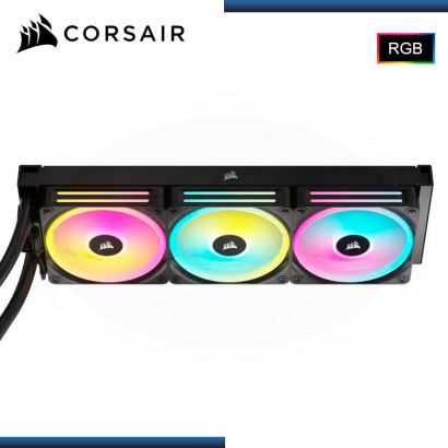 CORSAIR iCUE LINK H150i RGB AIO BLACK 360MM REFRIGERACION LIQUIDO AMD/INTEL (PN:CW-9061003-WW)