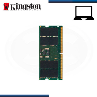 MEMORIA 16GB DDR5 KINGSTON KVR SODIMM BUS 5200MHZ (PN:KVR52S42BS8/16)