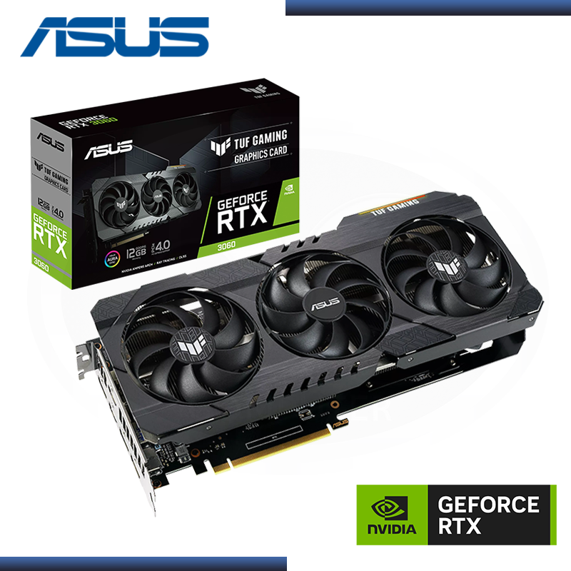 ASUS GEFORCE RTX 3060 12GB GDDR6 192BITS TUF GAMING V2 (PN:90YV0GC1-M0AA10) ASUS GEFORCE RTX 3060 12GB GDDR6 192BITS TUF GAMING V2 (PN:90YV0GC1-M0AA10)