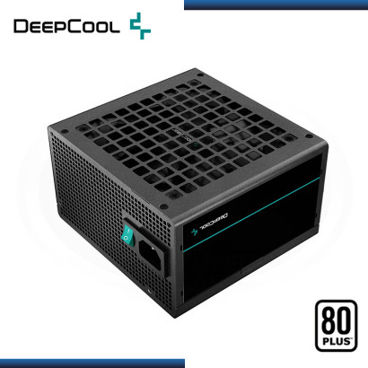 FUENTE DEEPCOOL PF750 BLACK 750W 80 PLUS WHITE (PN:R-PF750D-HA0B-US)