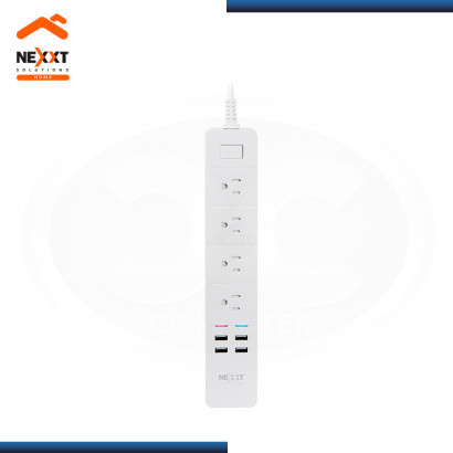 REGLETA INTELIGENTE NEXXT HOME NHP-E610 WI-FI 4 PTOS USB / 220V