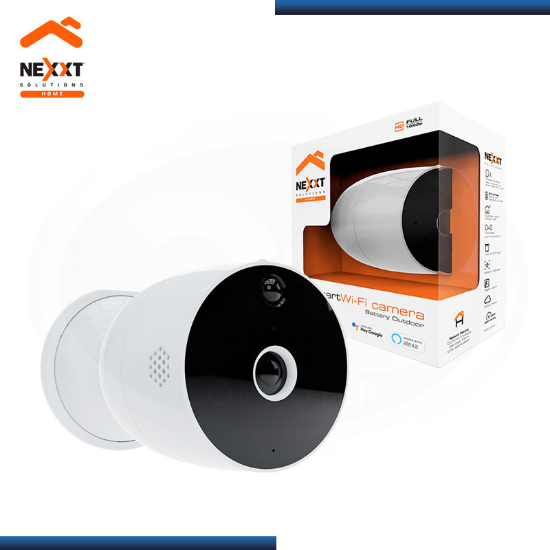 CAMARA INTELIGENTE NEXXT HOME NHC-0630 WI-FI 1080P EXTERIOR/INTERIOR