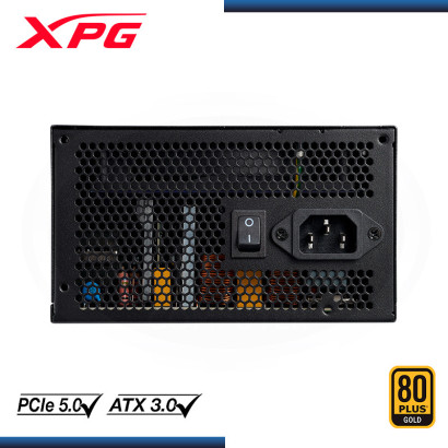 FUENTE XPG KYBER 750W BLACK 80 PLUS GOLD (PN:75261253)