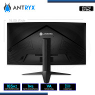 MONITOR LED 27" ANTRYX XTREME VISION CV270FGX 1920x1080 HDMI DP 1MS/165Hz/ADAPTIVE SYNC (PN:AXV-CV270FGX)