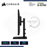 MONITOR LED 32" CORSAIR XENEON 32UHD144-A 3840x2160 HDMI DP 1MS/144Hz/FREESYNC PREMIUM/COMPATIBLE NVIDIA G-SYNC