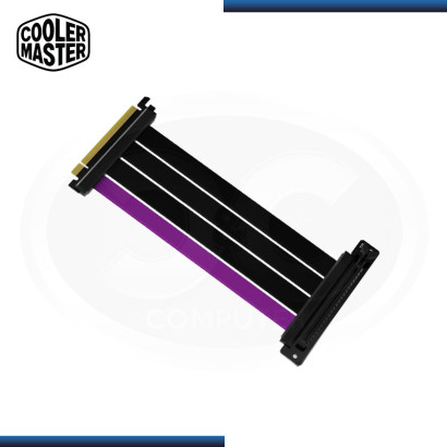 CABLE RISER COOLER MASTER PCI-E BLACK PURPLE 4.0 X16 200MM (PN:MCA-U000C-KPCI40-200)