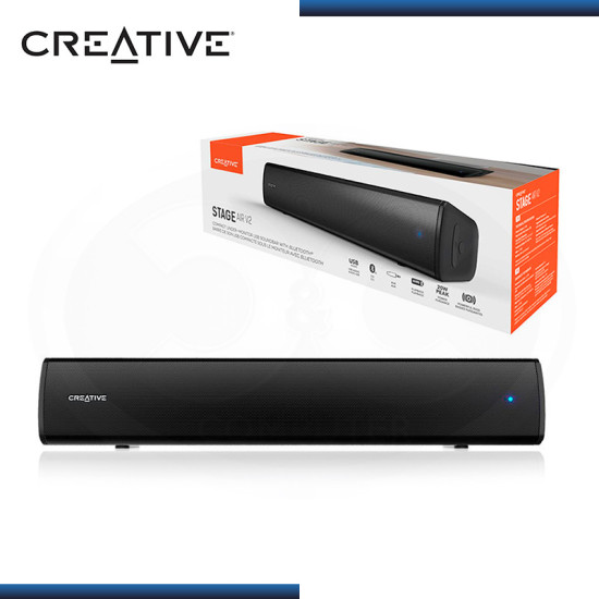 BARRA DE SONIDO CREATIVE STAGE AIR V2 BLUETOOTH BLACK (PN:51MF8395AA000)