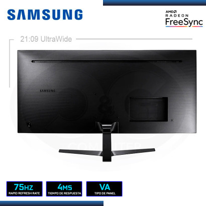 Samsung LS34J550WQRXEN 34 LED UltraWide QHD FreeSync