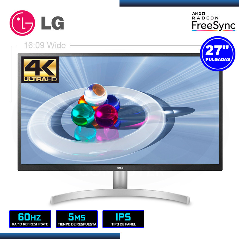 Monitor LG 27UL500-W 27 IPS 3840x2160 4K UHD