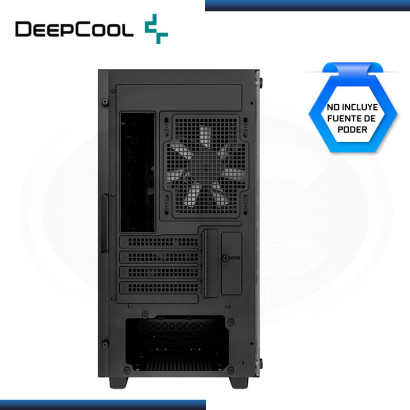 CASE DEEPCOOL CC360 BLACK ARGB SIN FUENTE VIDRIO TEMPLADO USB 3.0/USB 2.0 (PN:R-CC360-BKAPM3-G-1)
