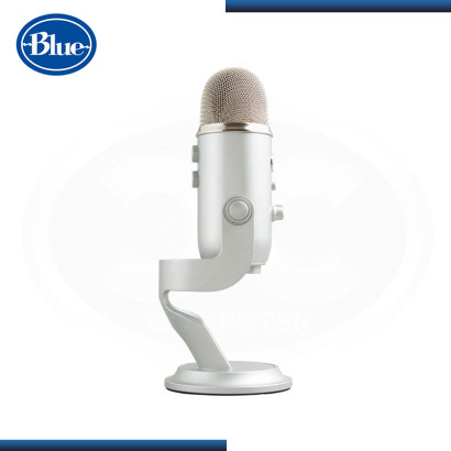 MICROFONO BLUE YETI STREAMING CARDIOID SILVER USB (PN:988-000506)