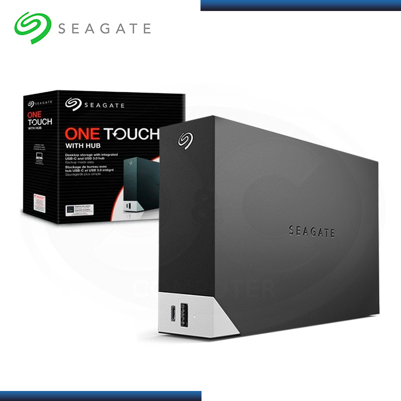 DISCO DURO 8TB EXTERNO SEAGATE ONE TOUCH HUB USB 3.0/USB-C (PN:STLC8000400)