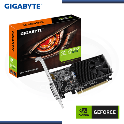 GIGABYTE GEFORCE GT 1030 2GB GDDR5 64BITS LOW PROFILE (PN:GV-N1030D5-2GL)