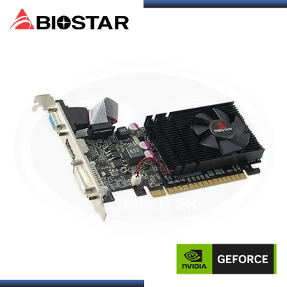 BIOSTAR GEFORCE GT 730 4GB DDR3 128BITS (PN:VN7313TH41-TBARL-BS2)