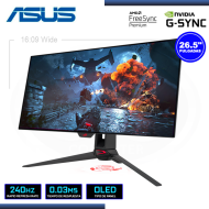 MONITOR OLED 26.5" ASUS ROG SWIFT PG27AQDM 2560x1440 HDMI DP 0.03MS/240Hz/FREESYNC PREMIUM/COMPATIBLE NVIDIA G-SYNC