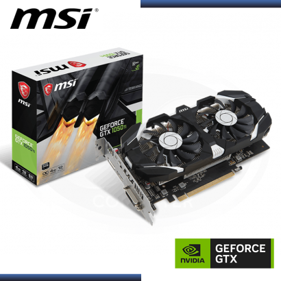 MSI GEFORCE GTX 1050 Ti 4GB GDDR5 128BITS OC (PN:912-V809-2272)