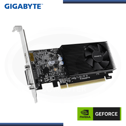 GIGABYTE GEFORCE GT 1030 2GB GDDR4 64BITS LOW PROFILE D4 (PN:GV-N1030D4-2GL)
