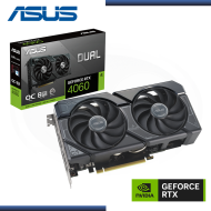 ASUS GEFORCE RTX 4060 8GB GDDR6 128BITS DUAL OC EDITION (PN:90YV0JC0-M0AA00)