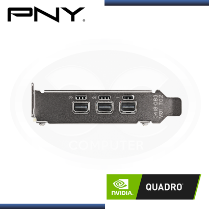 PNY NVIDIA QUADRO T400 4GB GDDR6 64BITS (PN:VCNT4004GB-PB)