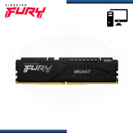 MEMORIA 32GB DDR5 KINGSTON FURY BEAST BLACK BUS 5600MHz (PN:KF556C40BB-32)