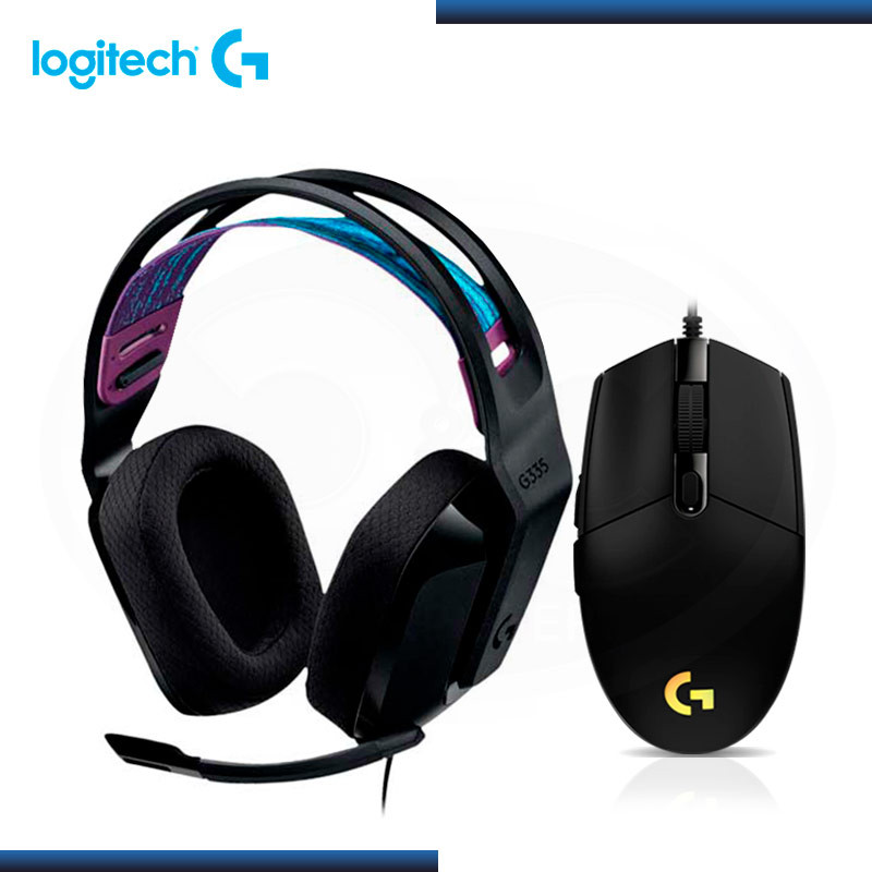 AURICULARES GAMER LOGITECH G SERIES G335 - Blanco — Cover company