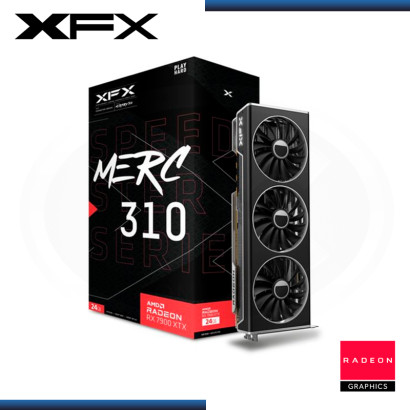 XFX SPEEDSTER MERC310 RADEON RX 7900 XTX 24GB GDDR6 384BITS (PN:RX-79XMERCB9)