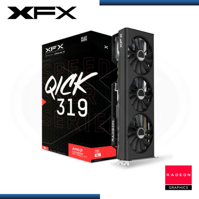 XFX SPEEDSTER QICK 319 RADEON RX 7800 XT CORE EDITION 16GB GDDR6 256BITS (PN:RX-78TQICKF9)