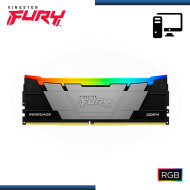 MEMORIA 32GB DDR4 KINGSTON FURY RENEGADE RGB BUS 3600 MHz (PN:KF436C18RB2A/32)