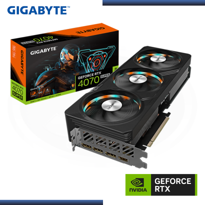GIGABYTE GEFORCE RTX 4070 SUPER 12GB GDDR6X 192BITS EAGLE OC (PN:GV-N407SEAGLE OC-12GD)