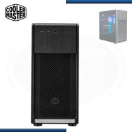 CASE COOLER MASTER ELITE 500 BLACK SIN FUENTE VIDRIO TEMPLADO USB 3.2 (PN: E500-KG5N-S00)