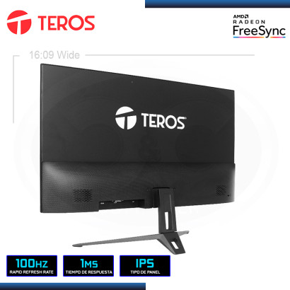 MONITOR LED 23.8" TEROS TE-2412S 1920x1080 HDMI VGA 1MS/100Hz/FREESYNC