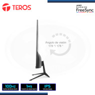 MONITOR LED 23.8" TEROS TE-2412S 1920x1080 HDMI VGA 1MS/100Hz/FREESYNC