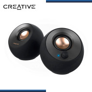 PARLANTES CREATIVE PEBBLE V2 BLACK ALTAVOZ DE ESCRITORIO 2.0 CONECTIVIDAD USB-C (PN:51MF1695AA000)